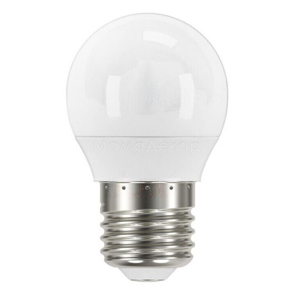 Лампа світлодіодна Kanlux 27303 потужністю 5.5W з серії IQ-LED. Типорозмір — G45 з цоколем E27, температура кольору — 2700K