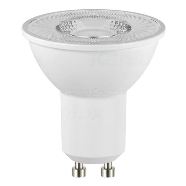 Лампа світлодіодна Kanlux 27776 потужністю 6W з серії Tezi. Типорозмір — PAR16 з цоколем GU10, температура кольору — 3000K