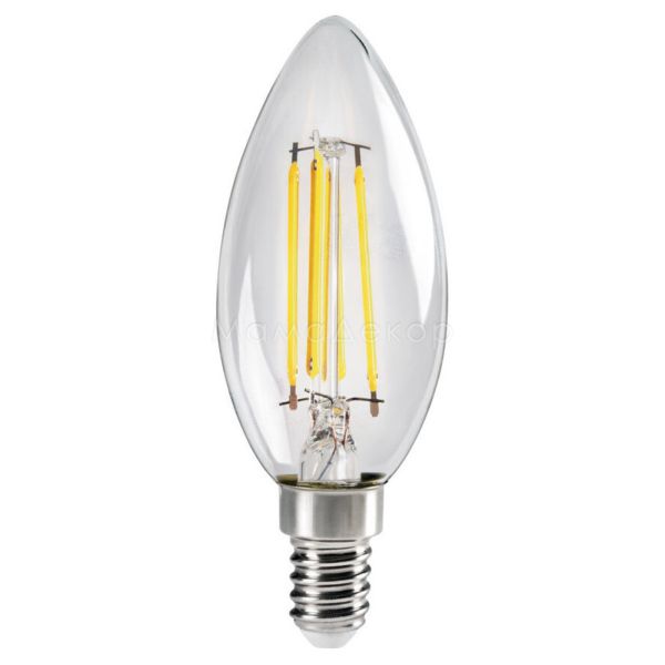 Лампа світлодіодна Kanlux 29619 потужністю 4.5W. Типорозмір — C35 з цоколем E14, температура кольору — 4000K
