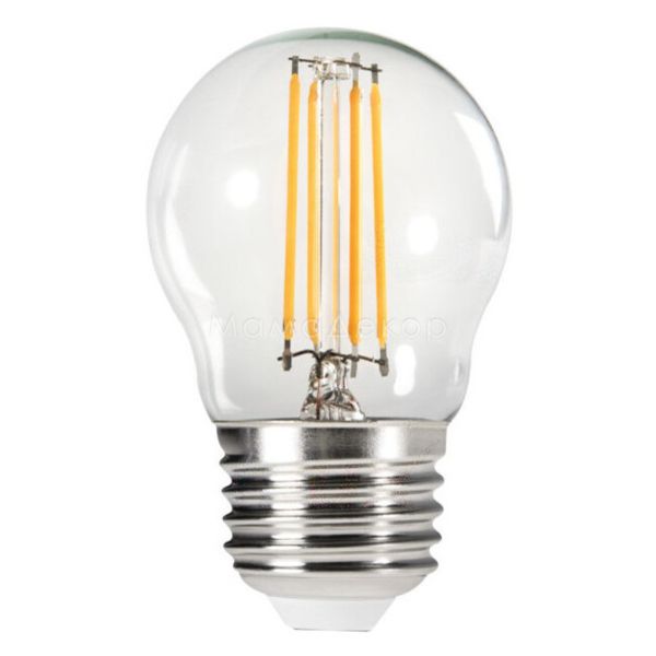 Лампа светодиодная Kanlux 29625 мощностью 4.5W. Типоразмер — G45 с цоколем E27, температура цвета — 2700K