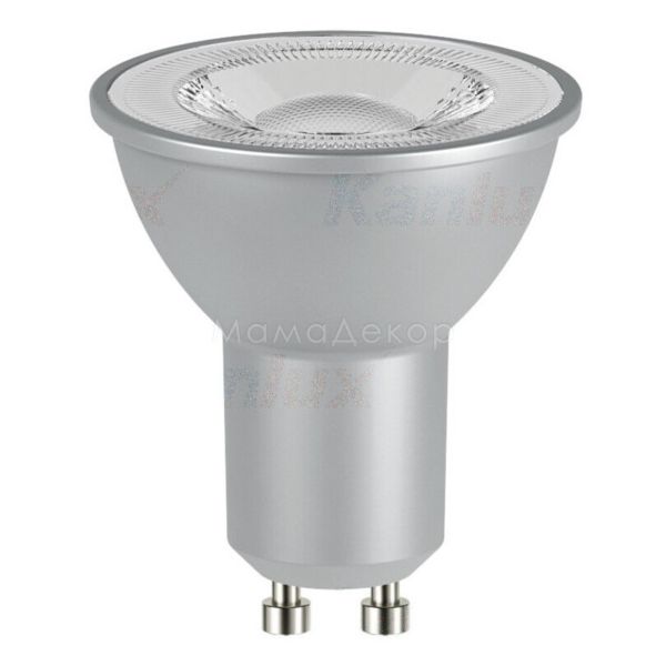 Лампа світлодіодна Kanlux 29806 потужністю 7W з серії IQ-LED. Типорозмір — MR16 з цоколем GU10, температура кольору — 2700K