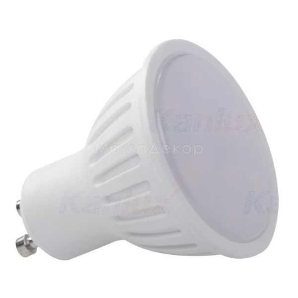 Лампа светодиодная Kanlux 31010 мощностью 6W из серии GU10. Типоразмер — MR16 с цоколем GU10, температура цвета — 3000