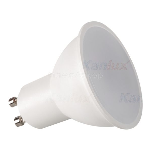 Лампа світлодіодна Kanlux 31214 потужністю 6W з серії N LED. Типорозмір — PAR16 з цоколем GU10, температура кольору — 4000K