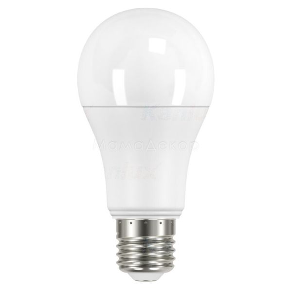 Лампа світлодіодна Kanlux 33720 потужністю 13.5W з серії IQ-LED. Типорозмір — A60 з цоколем E27, температура кольору — 4000K