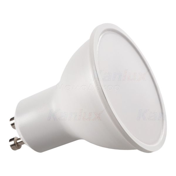 Лампа світлодіодна Kanlux 34967 потужністю 4.9W з серії Tomi. Типорозмір — MR16 з цоколем GU10, температура кольору — 4000K