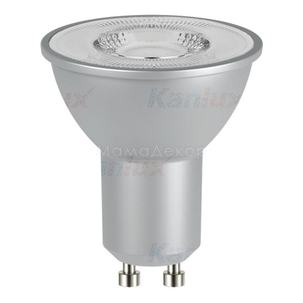 Лампа светодиодная  диммируемая Kanlux 35246 мощностью 7W из серии IQ-LEDDIM. Типоразмер — PAR16 с цоколем GU10, температура цвета — 2700K