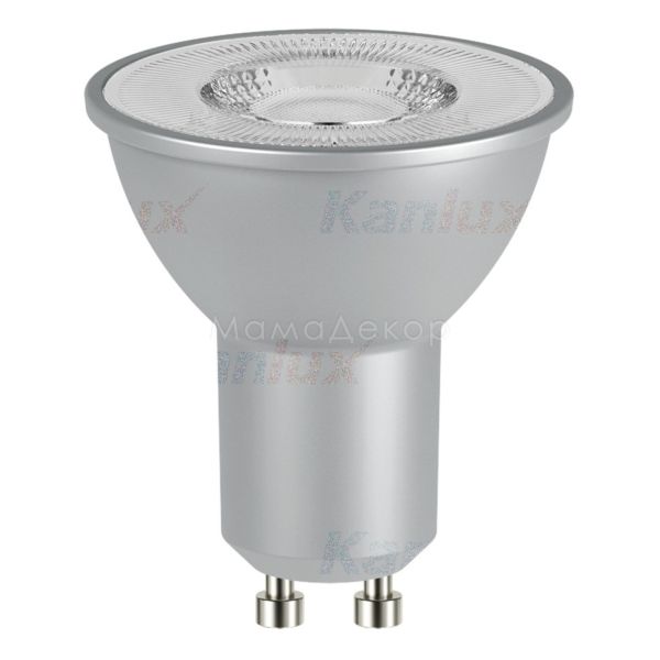 Лампа светодиодная  диммируемая Kanlux 35247 мощностью 7W из серии IQ-LEDDIM. Типоразмер — PAR16 с цоколем GU10, температура цвета — 4000K