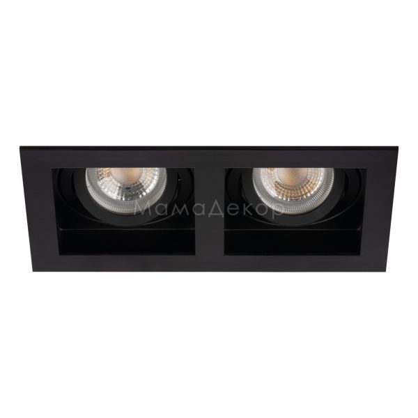 Точковий світильник Kanlux 38368 Aret 2xDTL B/B