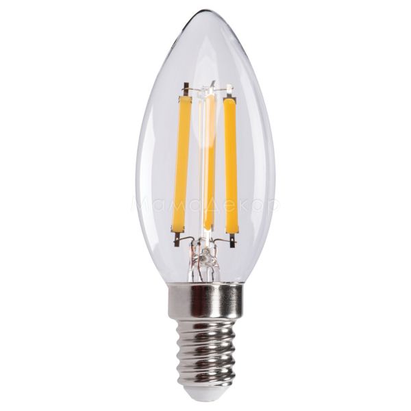 Лампа светодиодная Kanlux 38416 мощностью 7W из серии XLED. Типоразмер — С35 с цоколем E14, температура цвета — 2700К