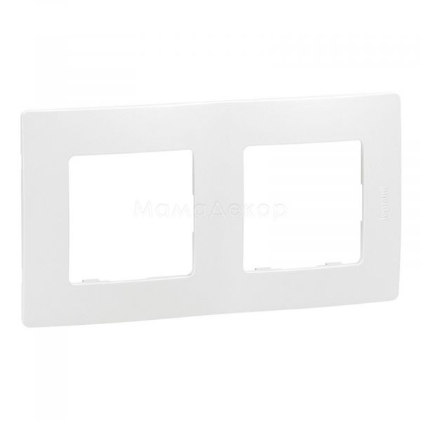 Рамка 2 поста Legrand 672502 Etika