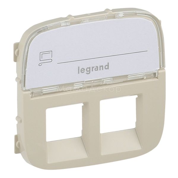 Лицевая панель розетки RJ11 и RJ45 Legrand 755486 Valena Allure