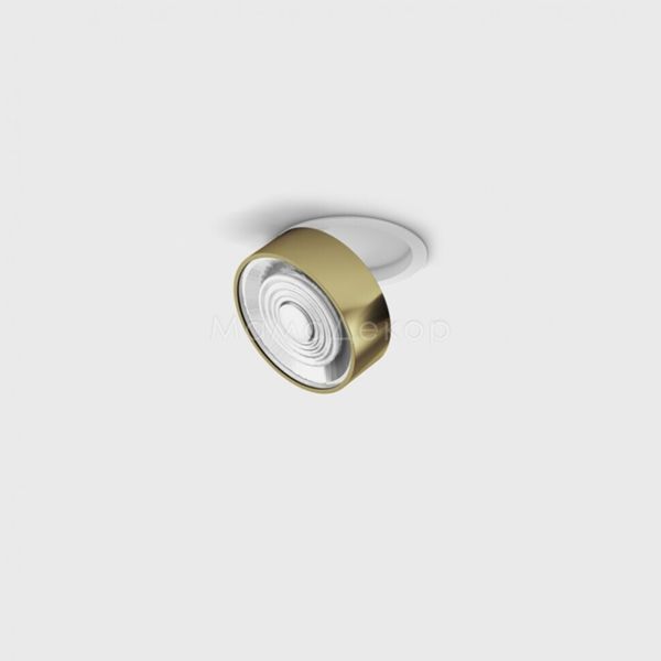 Точковий світильник LTX 01.7526.7.930.WH + SOL M RING BRASS Sol In Mini