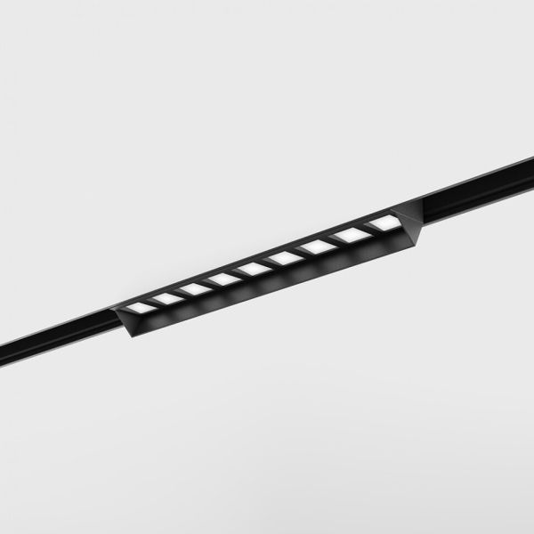 Магнитный трековый светильник LTX 06.2055.10.930.BK.DALI.4x In_line Wall Washer 205