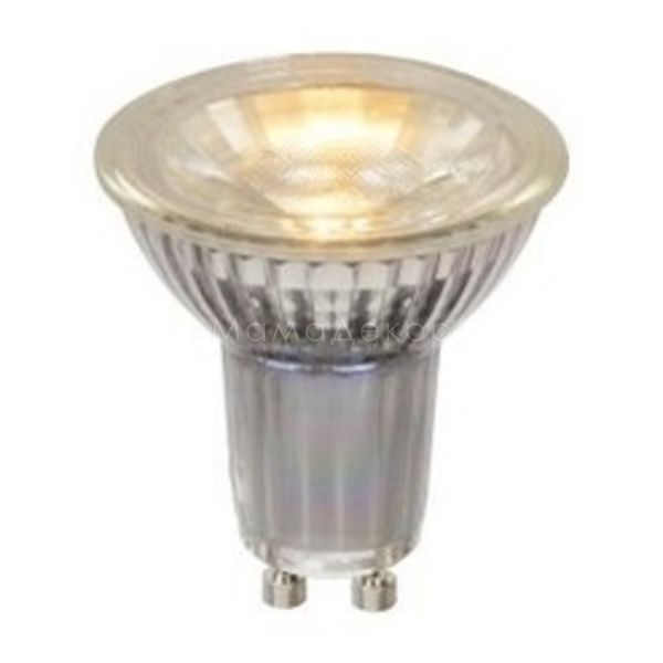 Лампа світлодіодна  сумісна з димером Lucide 49007/05/60 потужністю 5W з серії Led bulb. Типорозмір — MR16 з цоколем GU10, температура кольору — 2700K