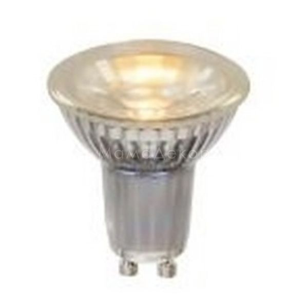 Лампа светодиодная Lucide 49008/05/60 мощностью 5W. Типоразмер — MR16 с цоколем GU10, температура цвета — 2700K