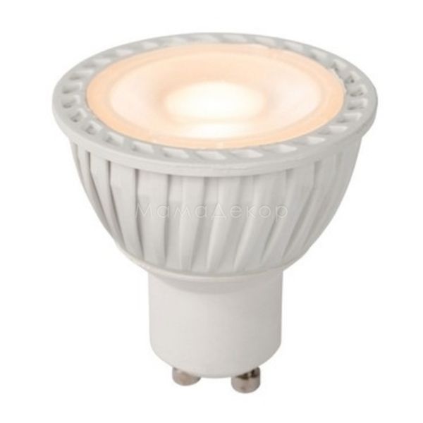 Лампа светодиодная  диммируемая Lucide 49010/05/31 мощностью 5W из серии Led bulb. Типоразмер — MR16 с цоколем GU10, температура цвета — 2700K