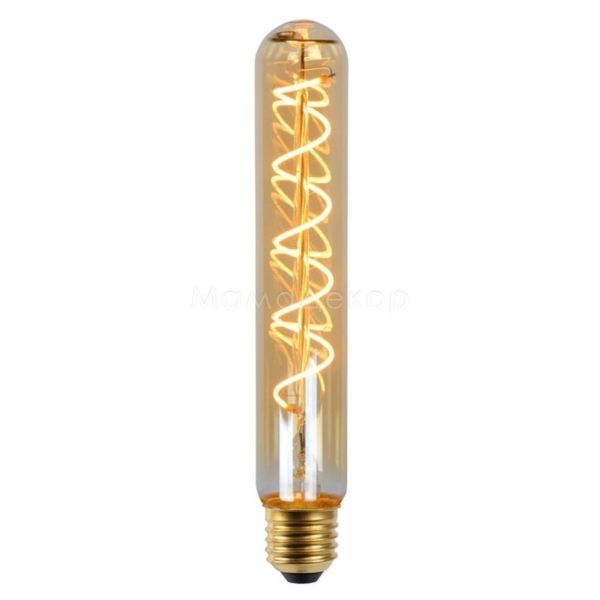 Лампа світлодіодна  сумісна з димером Lucide 49035/20/62 потужністю 5W з серії Led bulb. Типорозмір — T32 з цоколем E27, температура кольору — 2200K