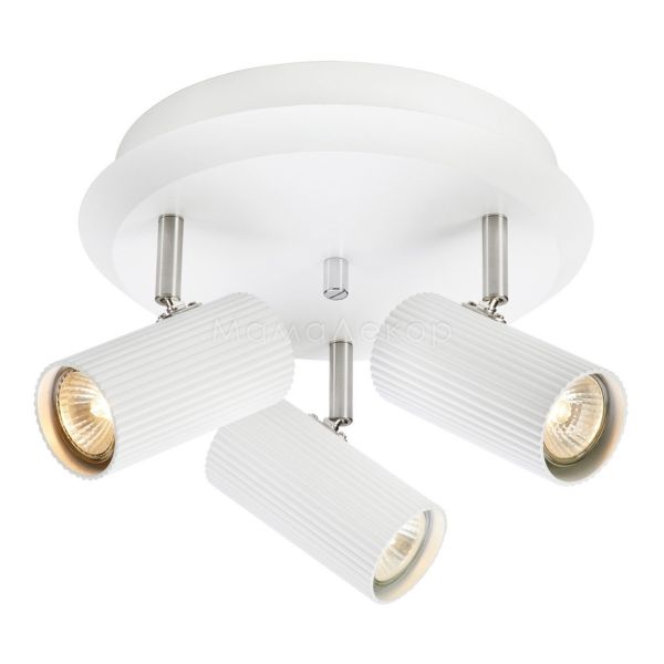 Спот Markslojd 108464 Costilla Ceiling Round 3l White/satin Nickel