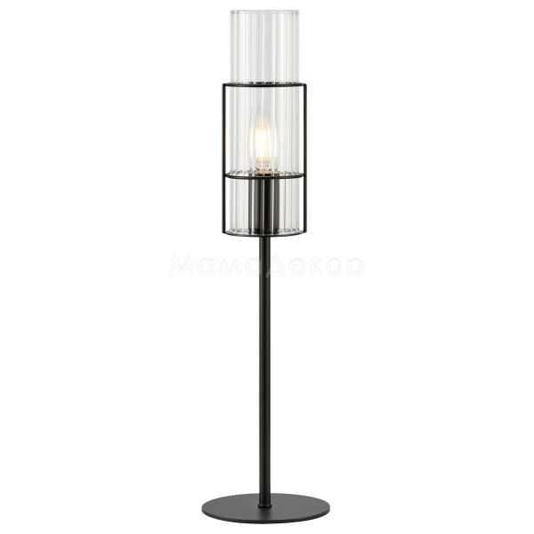 Настольная лампа Markslojd 108555 Tubo Table 1l 50cm Black/clear