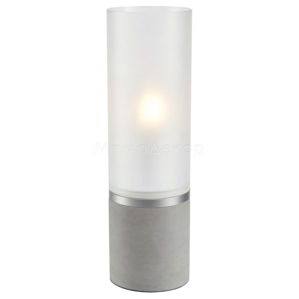Настольная лампа Markslojd 108593 Molo Table 1l 40cm Grey/frosted