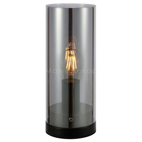 Настольная лампа Markslojd 108734 Post Table 1l 12cm Black/plated Smoke