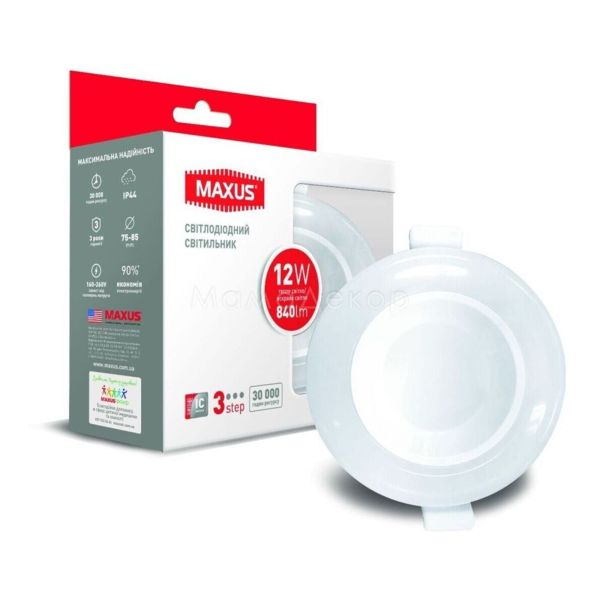 Точечный светильник Maxus 1-MAX-01-3-SDL-12-C