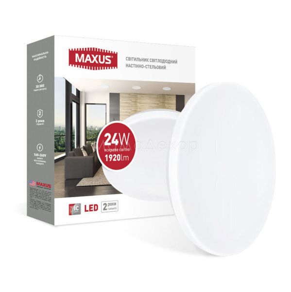Потолочный светильник Maxus 1-MCL-2441-01-C