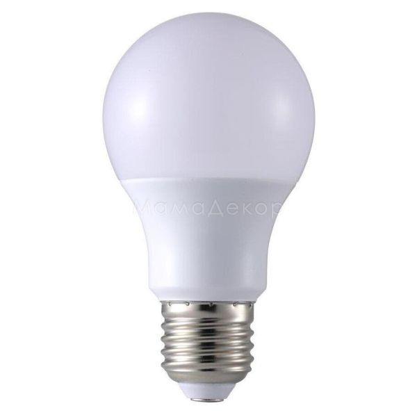 Лампа світлодіодна Nordlux 1500270 потужністю 8.7W. Типорозмір — A6 з цоколем E27, температура кольору — 2700K