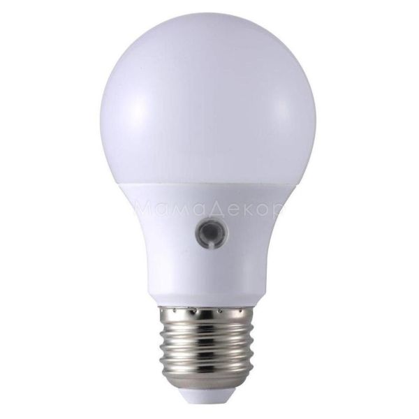 Лампа світлодіодна Nordlux 1500370 потужністю 5.5W. Типорозмір — A6 з цоколем E27, температура кольору — 2700K