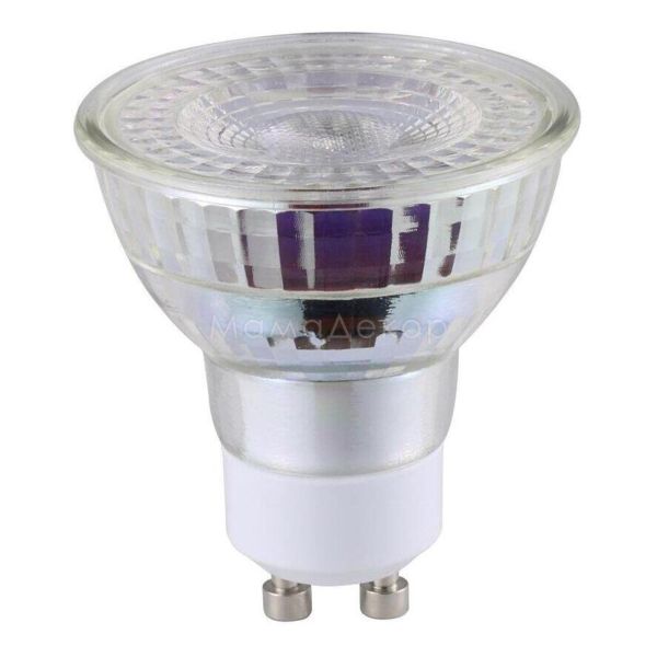 Лампа світлодіодна Nordlux 1500770 потужністю 5.5W. Типорозмір — MR5 з цоколем GU10, температура кольору — 2700K