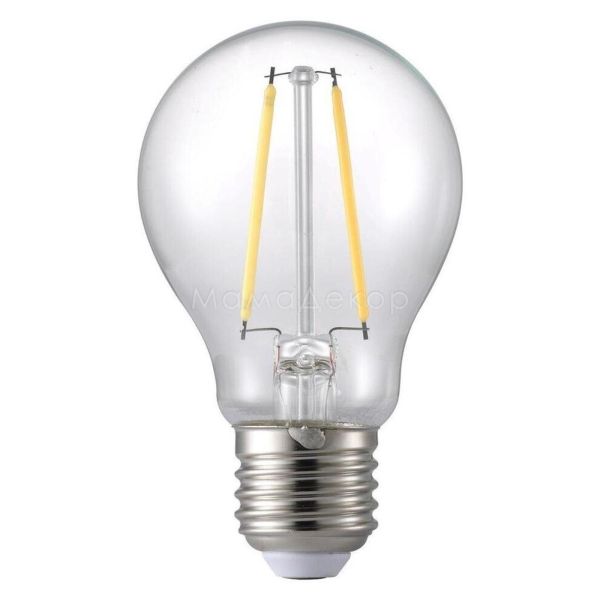 Лампа світлодіодна Nordlux 1501270 потужністю 4.4W. Типорозмір — A6 з цоколем E27, температура кольору — 2700K