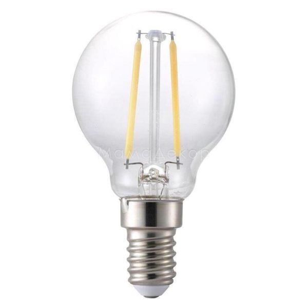 Лампа світлодіодна Nordlux 1502170 потужністю 2.1W. Типорозмір — P4.5 з цоколем E14, температура кольору — 2700K