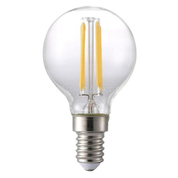 Лампа світлодіодна Nordlux 1502270 потужністю 4.8W. Типорозмір — P4.5 з цоколем E14, температура кольору — 2700K