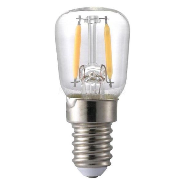 Лампа світлодіодна Nordlux 1502870 потужністю 1.2W. Типорозмір — T2.5 з цоколем E14, температура кольору — 2200K