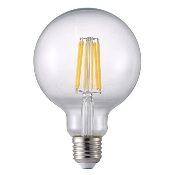 Лампа світлодіодна Nordlux 1503870 потужністю 7.7W. Типорозмір — G95 з цоколем E27, температура кольору — 2700K