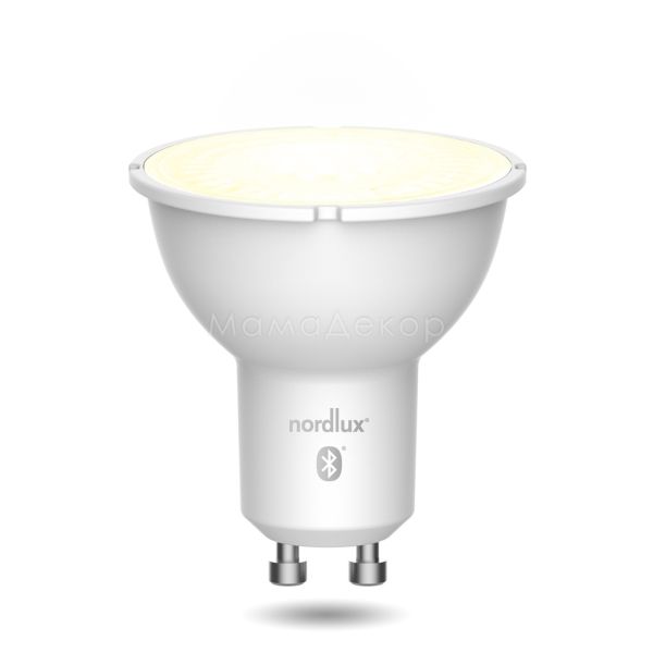 Лампа светодиодная Nordlux 2070041000 мощностью W из серии Smart. Типоразмер — MR16 с цоколем GU10, 