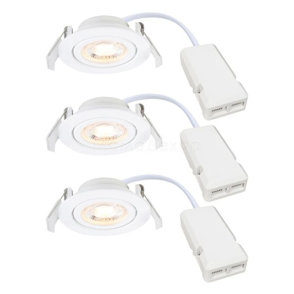 Точковий світильник Nordlux 2510310101 Monolo 3-Kit White