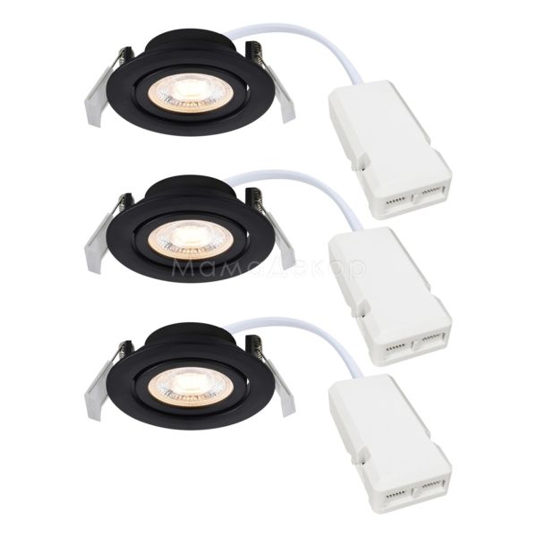 Точковий світильник Nordlux 2510310103 Monolo 3-Kit Black