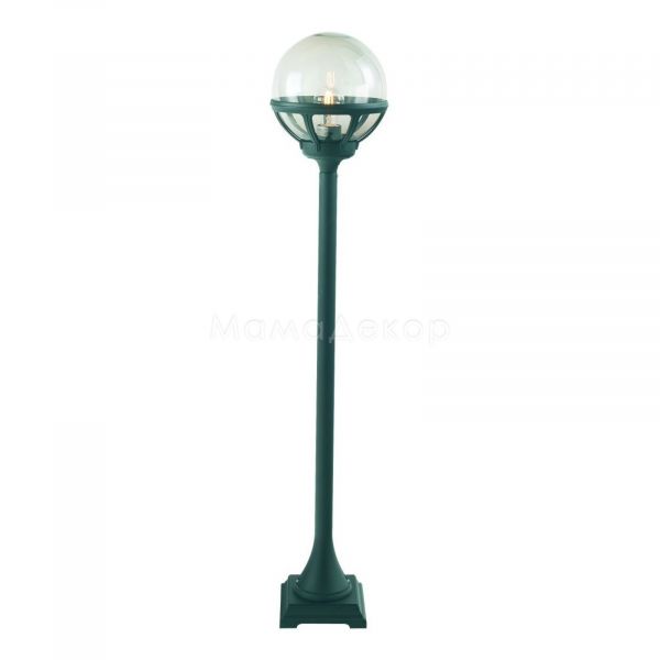 Парковый светильник Norlys 314B Bologna, цвет плафона — Прозрачный, цвет основания — Черный