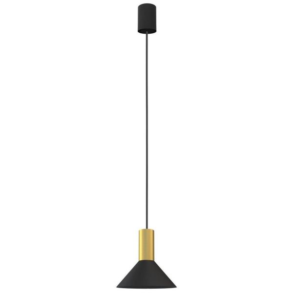 Підвісний світильник Nowodvorski 8103 Hermanos A Black/Solid Brass