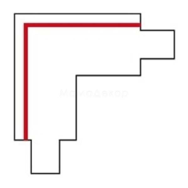 Зображення з інформацією про товар Nowodvorski 8684 Recessed Track CTLS Recessed Power L Connector Left (L-L)