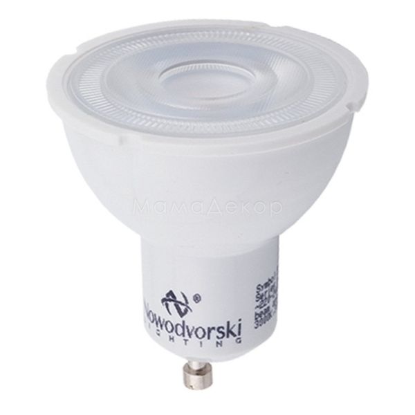 Лампа світлодіодна Nowodvorski 9180 потужністю 7W з серії Reflector GU10 R50 LED 7W. Типорозмір — MR16 з цоколем GU10, температура кольору — 3000K