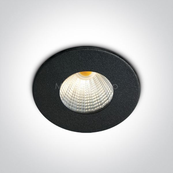 Точковий світильник One Light 10103B/B/W The 1W/3W LED Spots Aluminium