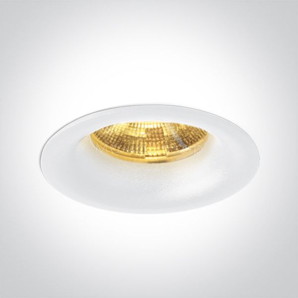 Точечный светильник One Light 10103LB/W/W Recessed Spots Fixed LED
