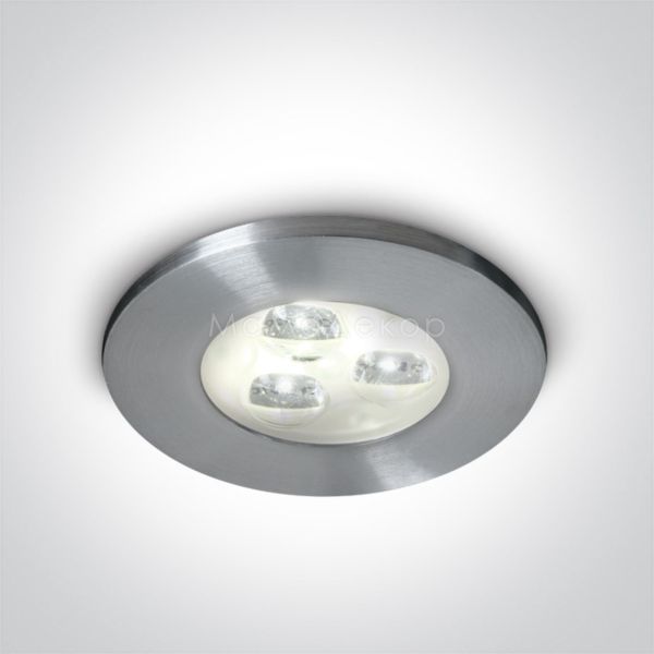 Точечный светильник One Light 10103NP/AL/D/35 The IP65 Bathroom Range