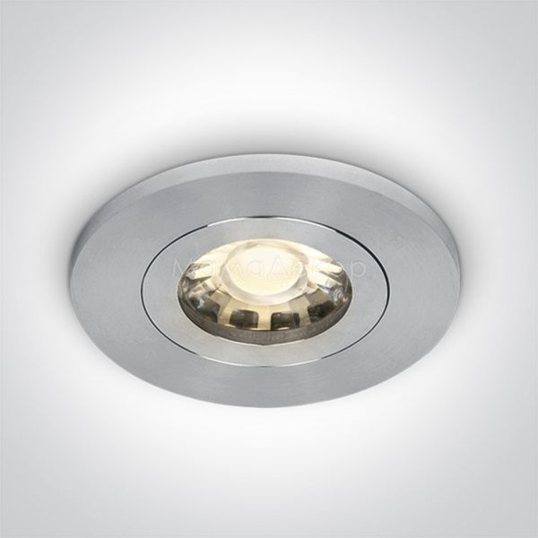 Точечный светильник One Light 10105AC/AL The Decorative Spots Natural aluminium