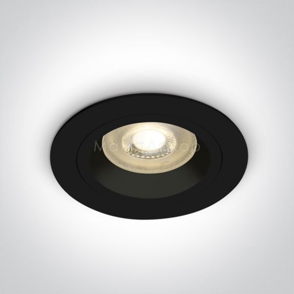 Точечный светильник One Light 10105ALG/B The Dark Light Dual Ring Range Aluminium