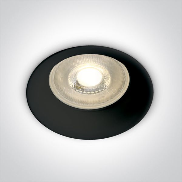 Точечный светильник One Light 10105D2/B The Semi Dark Light Range Aluminium