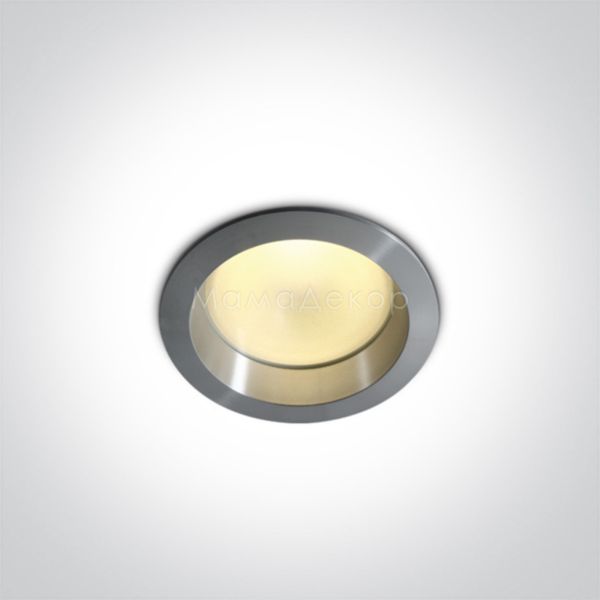 Точечный светильник One Light 10105E/AL/W Dark Light Downlights Aluminium