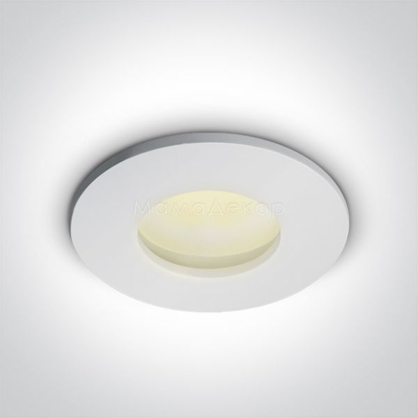 Точечный светильник One Light 10105R/W The Bathroom Range IP44 Die cast